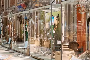 The main court of Oxford University Museum of Natural History
