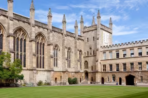 New College chapel and quad