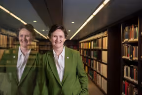 Professor Irene Tracey smiling