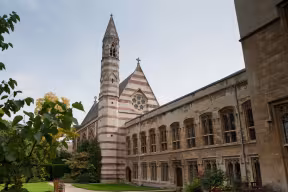 The chapel of Balliol College in Summer