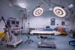 Operating theatre at the Churchill Hospital, Oxford