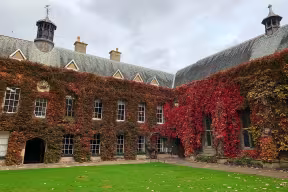 Front Quad, Lincoln College in Autumn