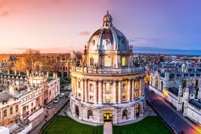 View of Radcliffe Square from St Mary's Spire