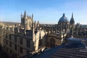View from the Sheldonian Theatre roof