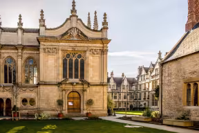 Chapel and quad of Brasenose College