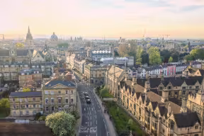 Oxford from Magdalen tower