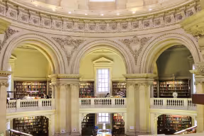 Studying in the Radcliffe Camera