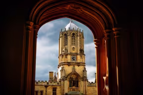 The tower at Christ Church