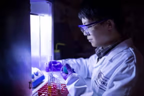 Working in the Chemistry Research Laboratory