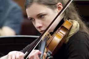 Violinist at the Faculty of Music, Oxford, UK.