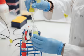 Experimenting in the laboratory, Medical Sciences Division
