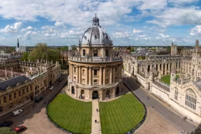 Radcliffe Camera, Oxford viewed from the University Church