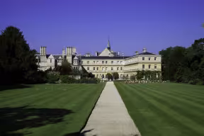 Back lawns, Trinity College.