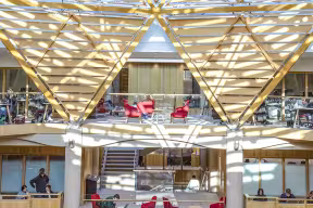 top floor of the Schwarzman Centre for the Humanities