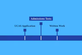 Admissions tests graphic