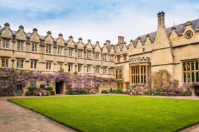 Jesus College quad