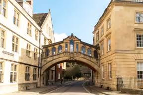 Hertford College Bridge, otherwise known as the Bridge of Sighs