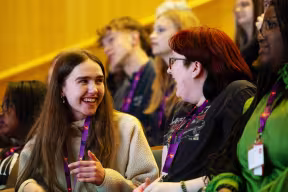 Students at an Oxford outreach event