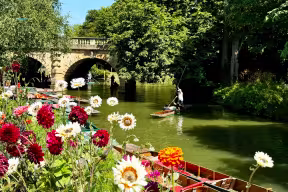 Punting on the River Cherwell