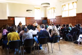Students in a UNIQ History Lecture