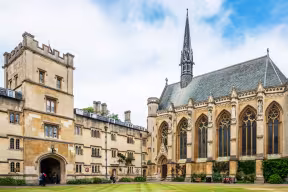 Exeter College front quad