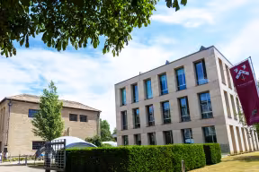 St Anne's College frontage