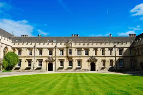 St John's College front quadrangle