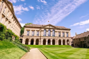 Worcester College quad