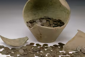 The Chalgrove Hoard in Oxford's Ashmolean Museum