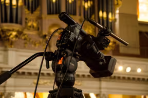 Streaming a degree ceremony