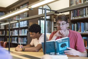 STUDENTS WORKINGAND READING  IN THE RADCLIFFE SCIENCE LIBRARY