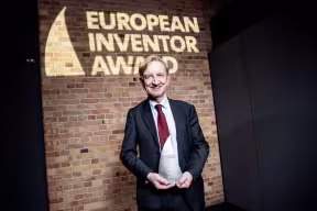 Professor Adrian Hill wins European Inventor Award 2026