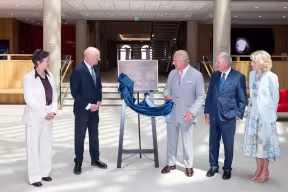 His Majesty The King officially opens the Stephen A. Schwarzman Centre for the Humanities