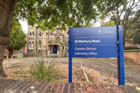 Careers building at 56 Banbury Road