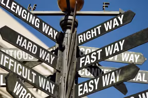 sign post