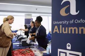 Alumni meeting of minds