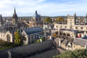 A view across the Oxford skyline