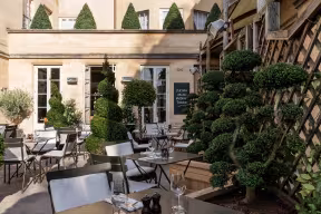 Quod restaurant bar terrace day