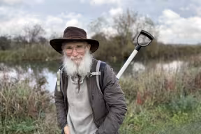 Dr Keith Kirby MBE, at the Bear Wood planting near Wytham Woods on 19 November 2025