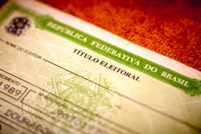 Brazilian voter card