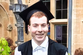 Edward Waring in sub fusc