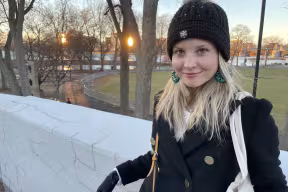 Clara Peterson in Boston