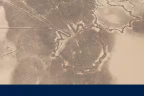 Aerial photo of a typical kite from eastern Jordan (Source: APAAME)
