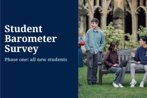 Student Barometer Survey phase one for all new students