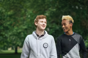 Friends Walking
