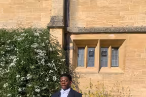 Oxford student Stephen Appiah Kubi 