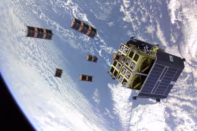 ION Satellite Carrier over Scotland (D-Sense picture)