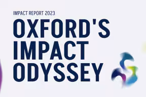 Image of OUI's impact report cover