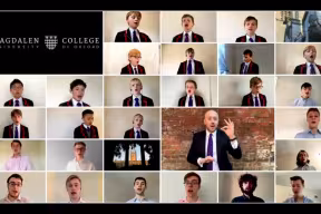 Magdalen College created a virtual May Morning this year