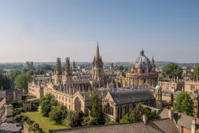 Oxford University skyline